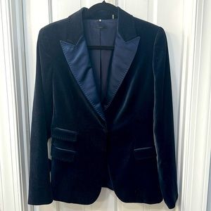 Elie Tahari Classic Velvet Blazer